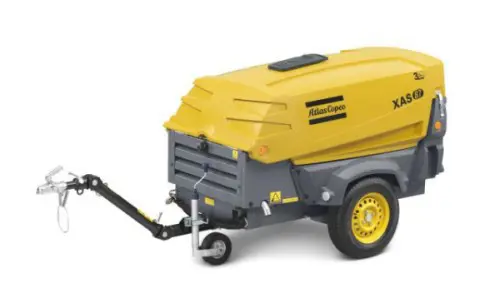 Diesel compressor, <5m3/min, <7bar
